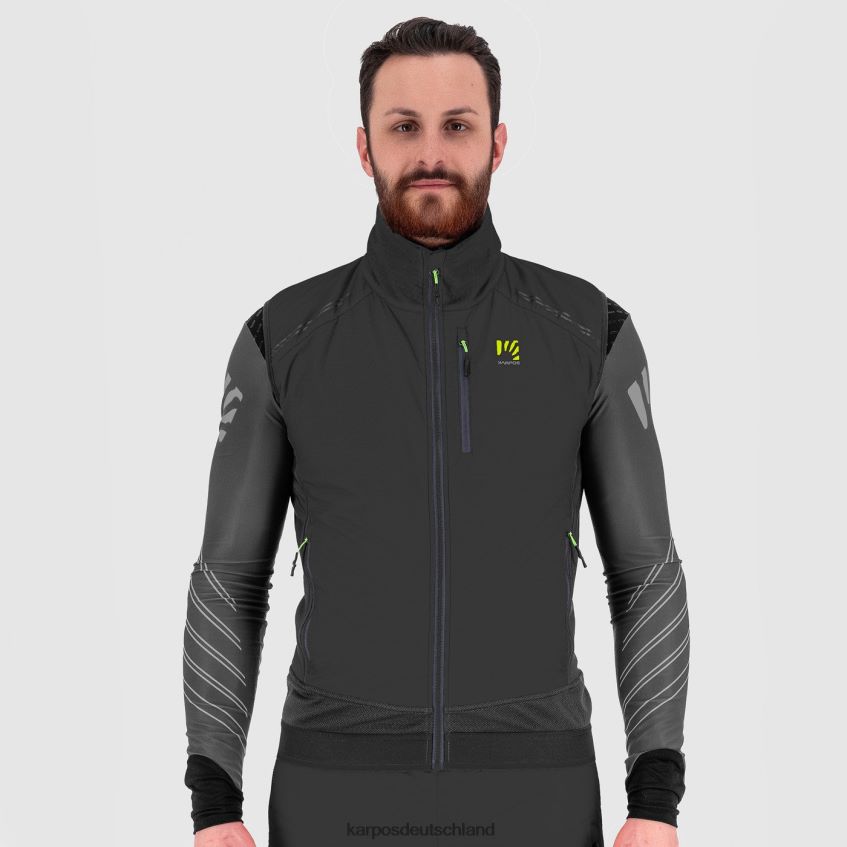 Weste| de Karpos Männer Alagna Plus Evo Weste Schwarz/Tusche ZV820Z140