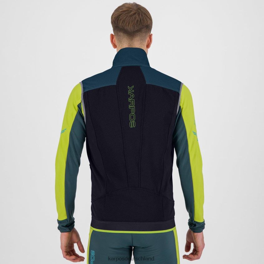 Weste| de Karpos Männer Alagna Plus Evo Weste mitternachtsschwarz ZV820Z142