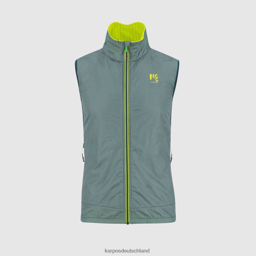 Weste| de Karpos Männer Federa-Weste Nordatlantik/Wald ZV820Z123