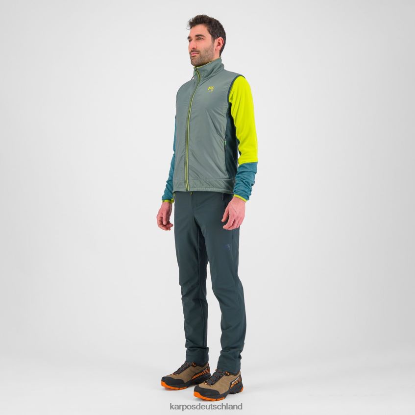 Weste| de Karpos Männer Federa-Weste Nordatlantik/Wald ZV820Z123