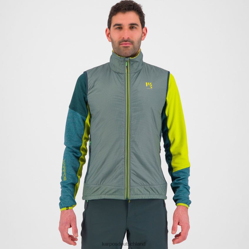 Weste| de Karpos Männer Federa-Weste Nordatlantik/Wald ZV820Z123