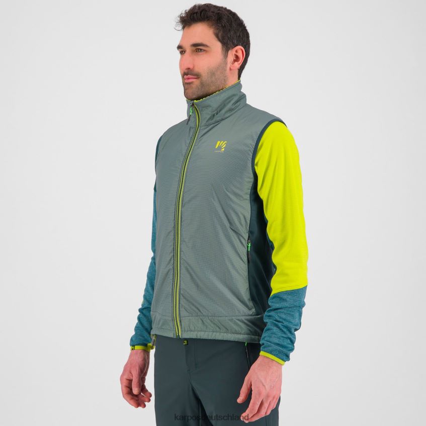 Weste| de Karpos Männer Federa-Weste Nordatlantik/Wald ZV820Z123