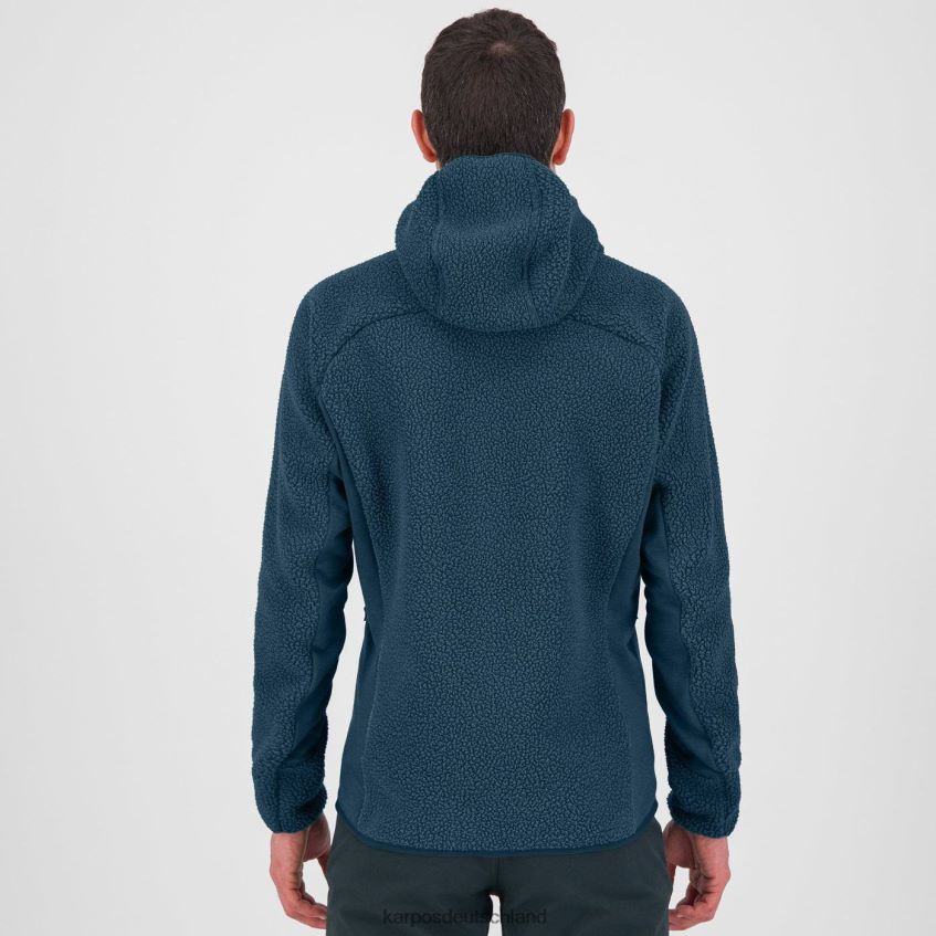 Kapuzenpullover| de Karpos Männer Kapuzenpullover aus 80er-Jahre-Fleece Mitternacht ZV820Z171