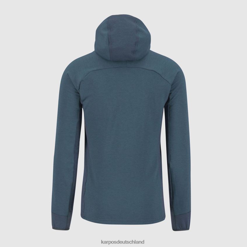 Kapuzenpullover| de Karpos Männer Mezzodi Kapuzenpullover aus Fleece Balsam/Wald ZV820Z204