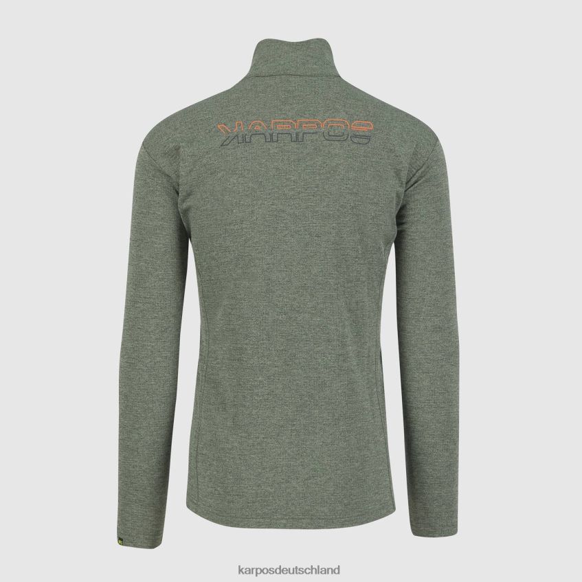 Kapuzenpullover| de Karpos Männer Pizzocco halber Reißverschluss Thymian ZV820Z291