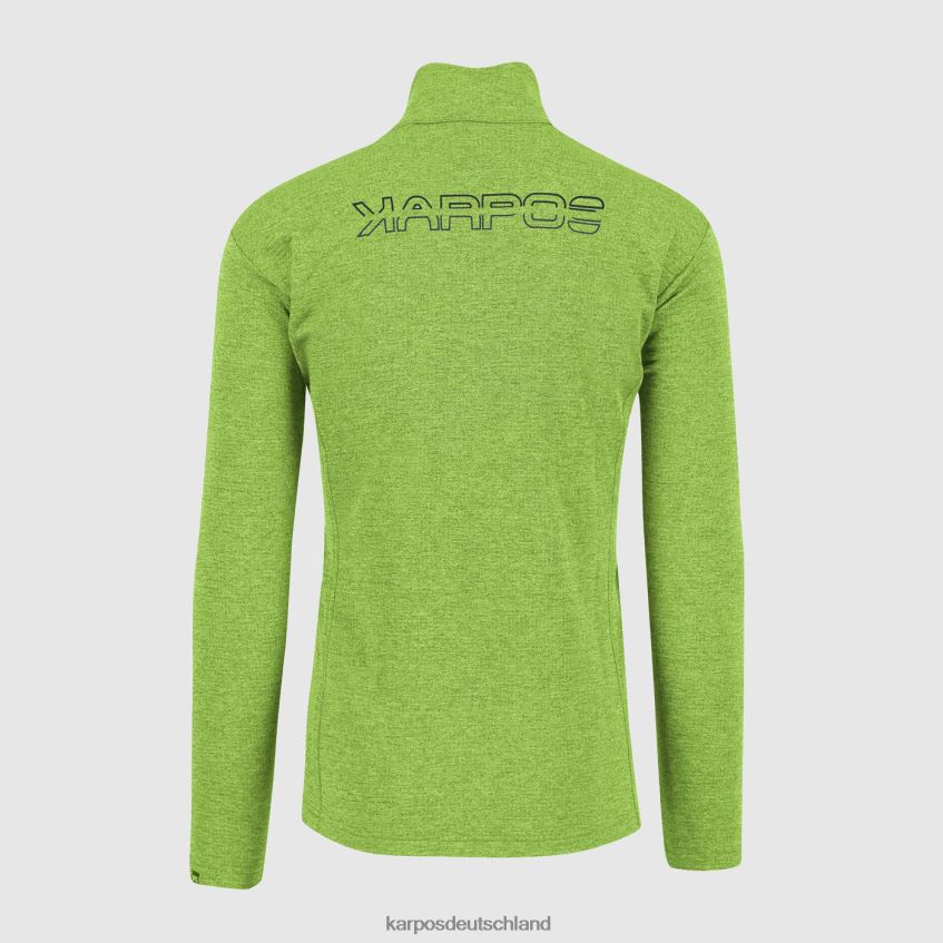 Kapuzenpullover| de Karpos Männer Pizzocco halber Reißverschluss grüner Blitz ZV820Z292