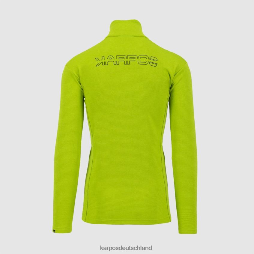 Kapuzenpullover| de Karpos Männer Pizzocco halber Reißverschluss lindgrün ZV820Z283