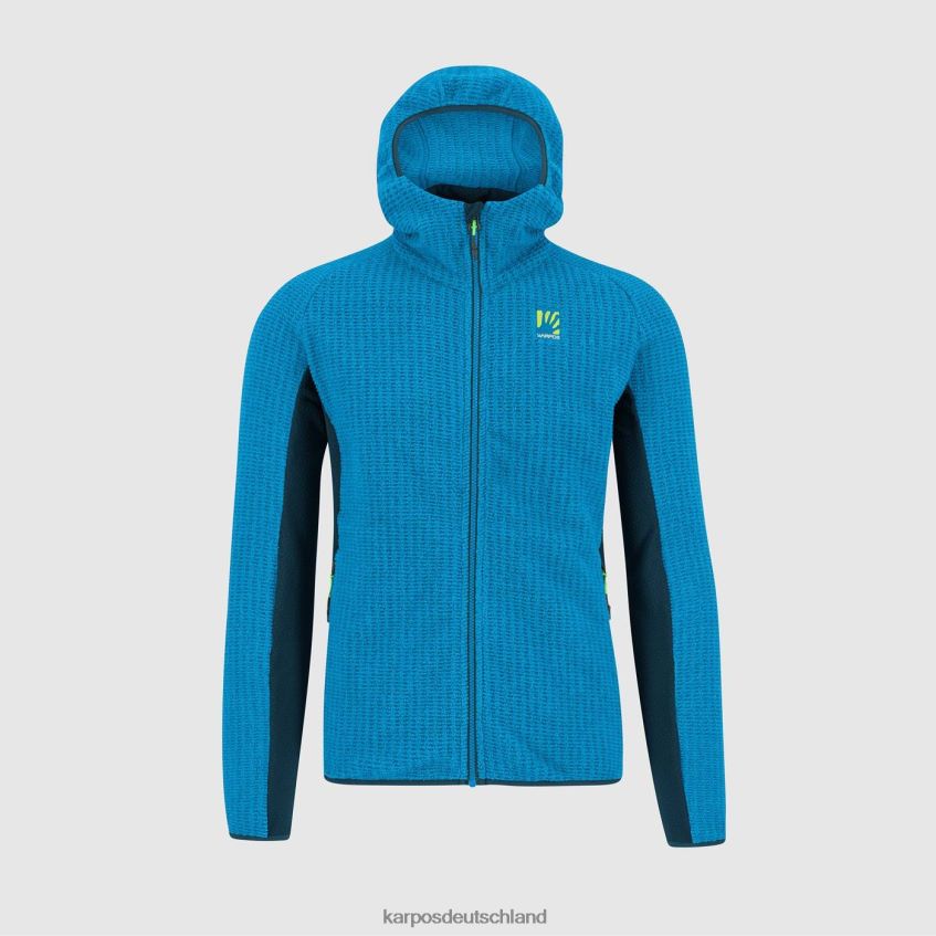 Kapuzenpullover| de Karpos Männer Rocchetta-Kapuzenpullover aus Fleece Divablau/Mitternacht ZV820Z230