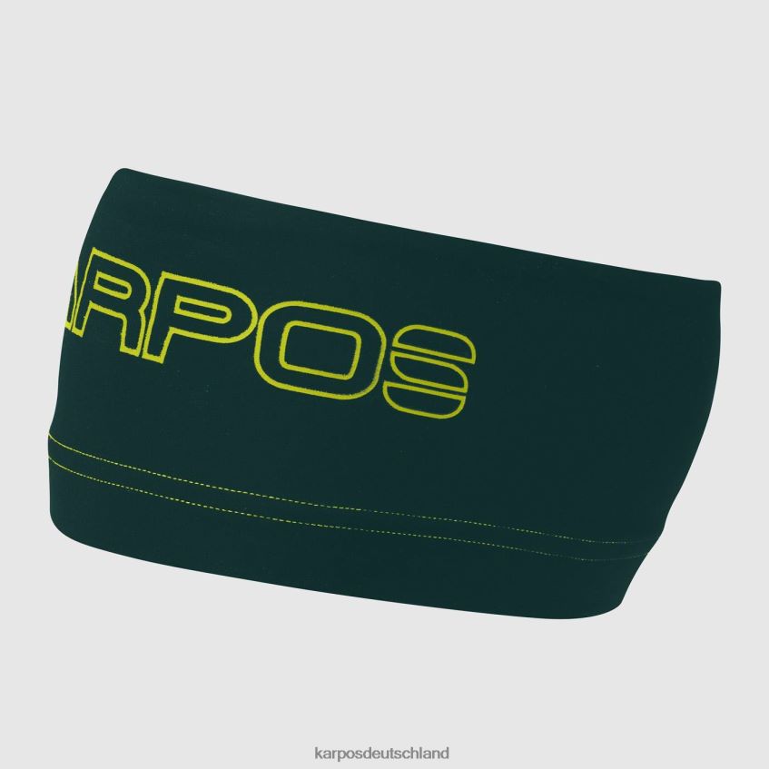 Kopfbedeckung | de Karpos Männer Alagna-Stirnband Wald/Kiwi-Colada ZV820Z785