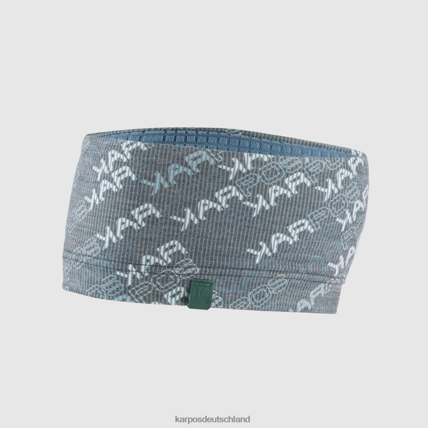 Kopfbedeckung | de Karpos Männer Coppolo-Merino-Stirnband Ombreblau/Weiß/Stratosphäre ZV820Z761