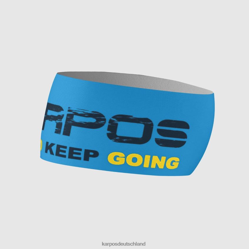 Kopfbedeckung | de Karpos Männer Pelmetto-Stirnband Divablau/Mitternacht/Schwefel ZV820Z862