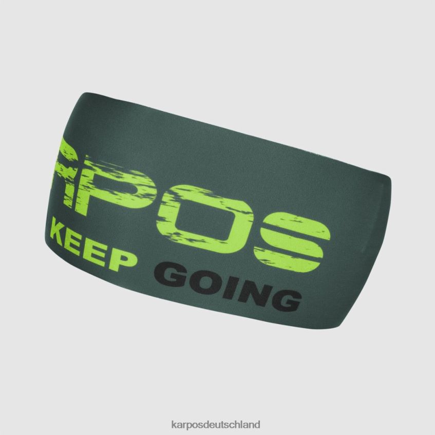 dunkler schiefer/limettengrün/schwarz