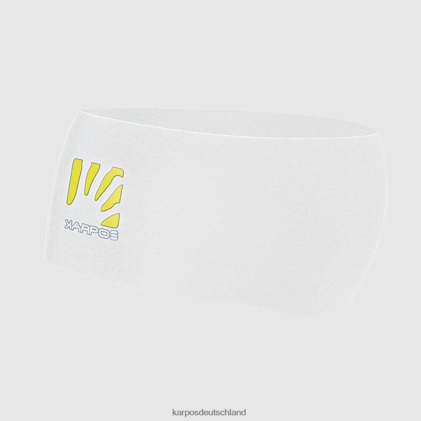 Kopfbedeckung | de Karpos Männer Stirnband Weiß ZV820Z814