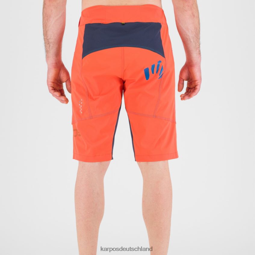 kurz| de Karpos Männer Ballistische Evo-Shorts Mandarine t./Weltraum/Marokko ZV820Z672