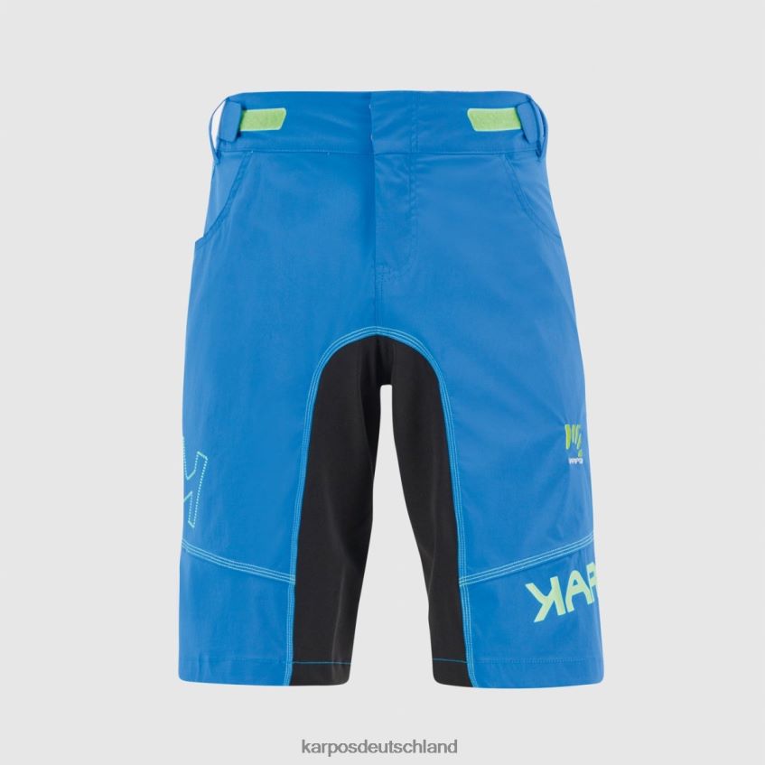 kurz| de Karpos Männer Ballistische Evo-Shorts indigo b./schwarz/grün fluo ZV820Z675