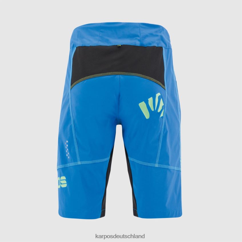 kurz| de Karpos Männer Ballistische Evo-Shorts indigo b./schwarz/grün fluo ZV820Z675