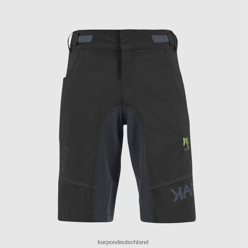 kurz| de Karpos Männer Ballistische Evo-Shorts schwarz/dunkelgrau ZV820Z670