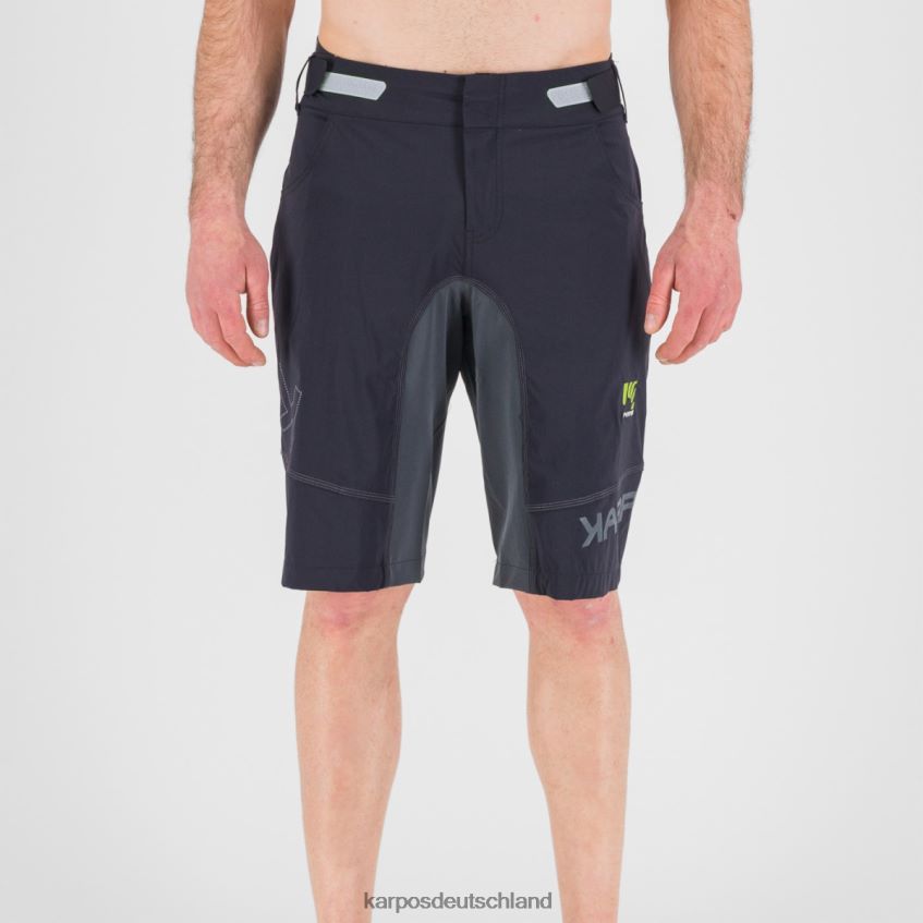 kurz| de Karpos Männer Ballistische Evo-Shorts schwarz/dunkelgrau ZV820Z670