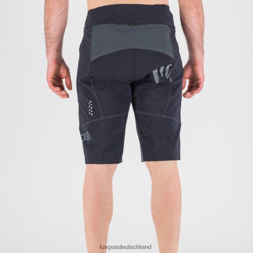kurz| de Karpos Männer Ballistische Evo-Shorts schwarz/dunkelgrau ZV820Z670