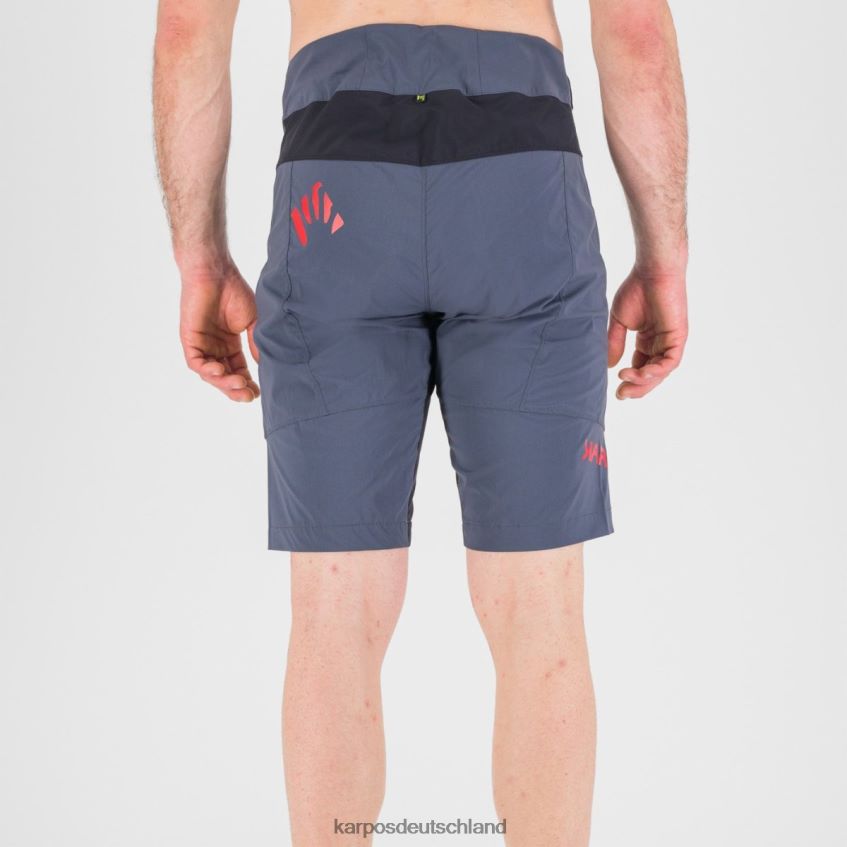 kurz| de Karpos Männer Val-Viola-Shorts Ombre Blau/Schwarz/Flamme s. ZV820Z659