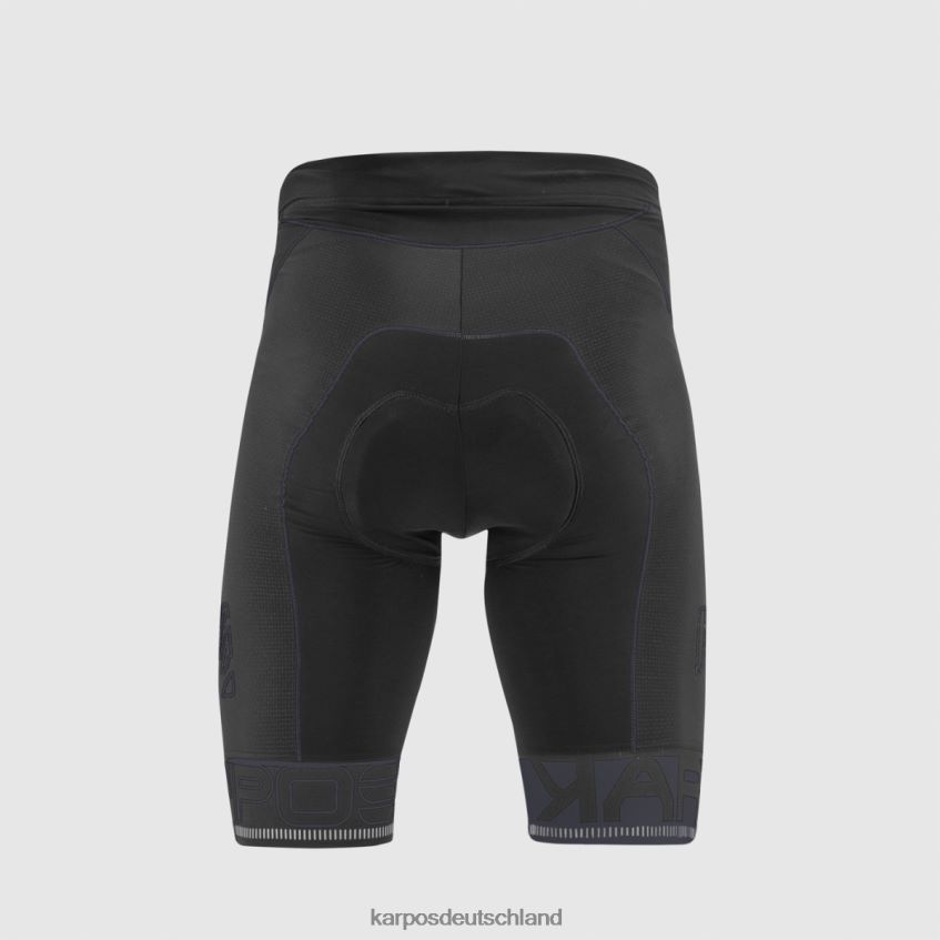 kurz| de Karpos Männer Verve-Shorts Schwarz/Ombreblau ZV820Z668