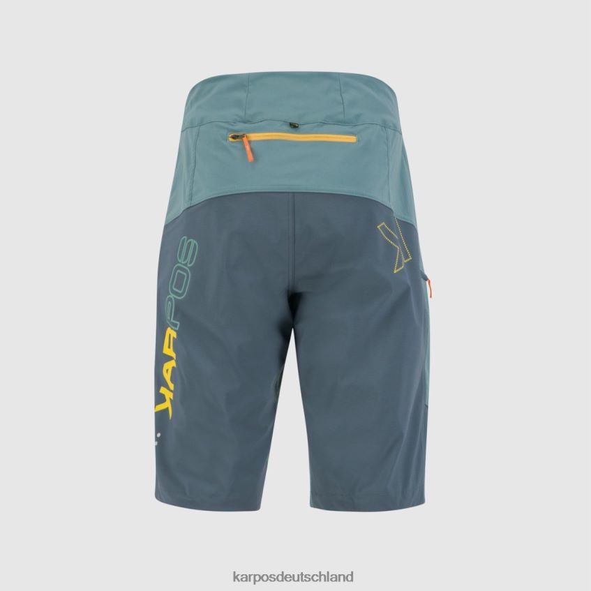 kurz| de Karpos Männer schnelle Baggy-Shorts Nordatlantik/dunkler Schiefer/Lemo ZV820Z627