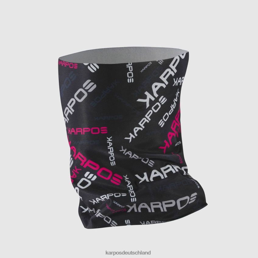 Halswärmer| de Karpos Männer Pelmo-Halswärmer Schwarz/Kabarett/Weiß ZV820Z800