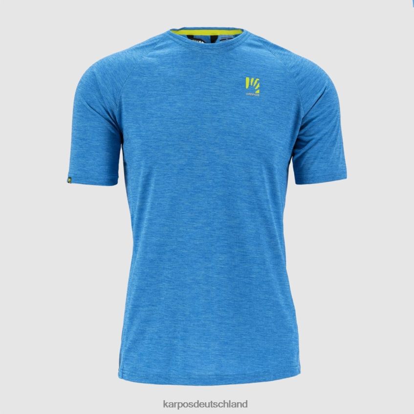 T-Shirt| de Karpos Männer Alta via Polartec-Trikot Indigo-Ammer ZV820Z367