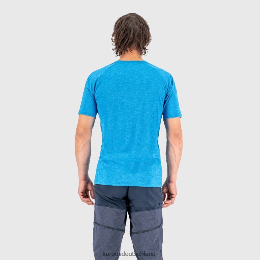 T-Shirt| de Karpos Männer Alta via Polartec-Trikot Indigo-Ammer ZV820Z367