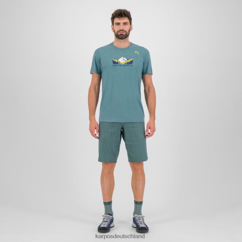 T-Shirt| de Karpos Männer Ambretta-T-Shirt Nordatlantik ZV820Z379