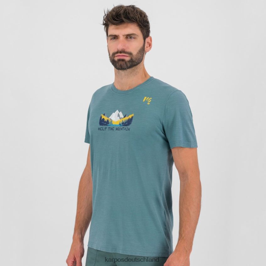 T-Shirt| de Karpos Männer Ambretta-T-Shirt Nordatlantik ZV820Z379