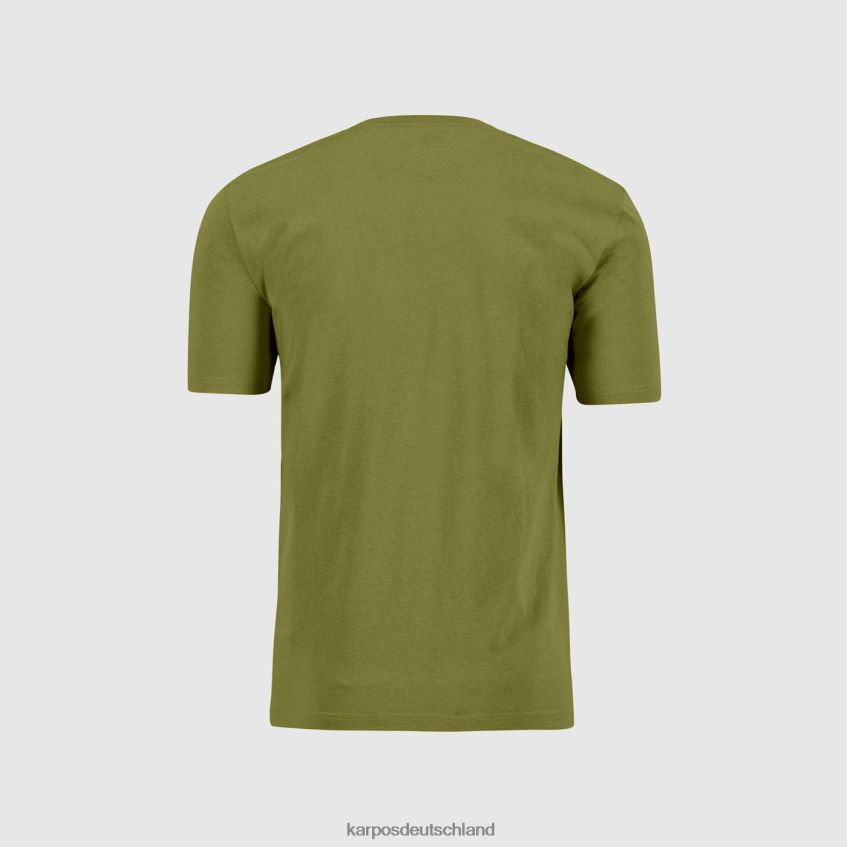T-Shirt| de Karpos Männer Anemonen-T-Shirt Guacamole ZV820Z409