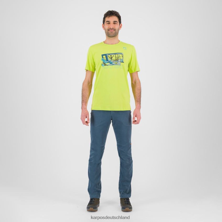 T-Shirt| de Karpos Männer Anemonen-T-Shirt Kiwi-Colada ZV820Z408