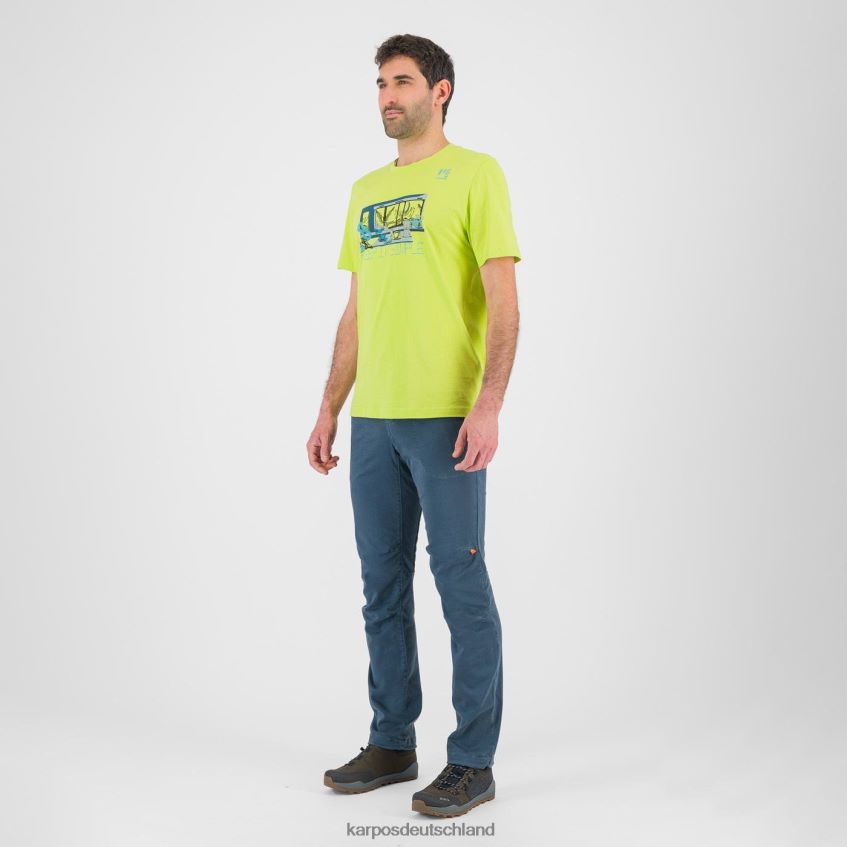 T-Shirt| de Karpos Männer Anemonen-T-Shirt Kiwi-Colada ZV820Z408