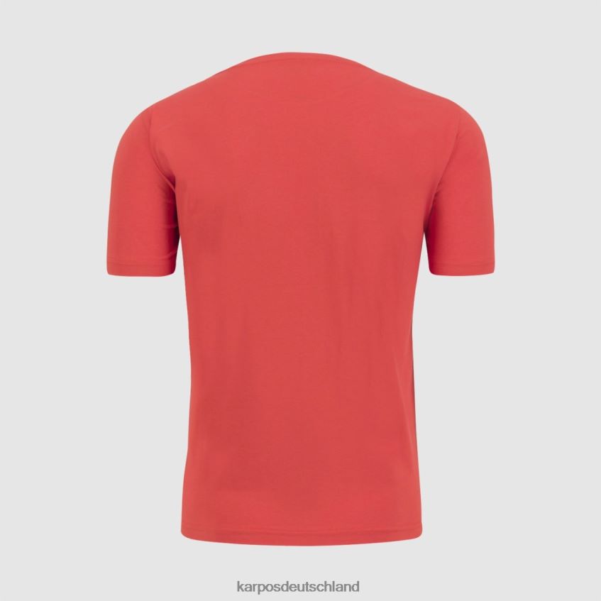 T-Shirt| de Karpos Männer Anemonen-T-Shirt Paprika ZV820Z412