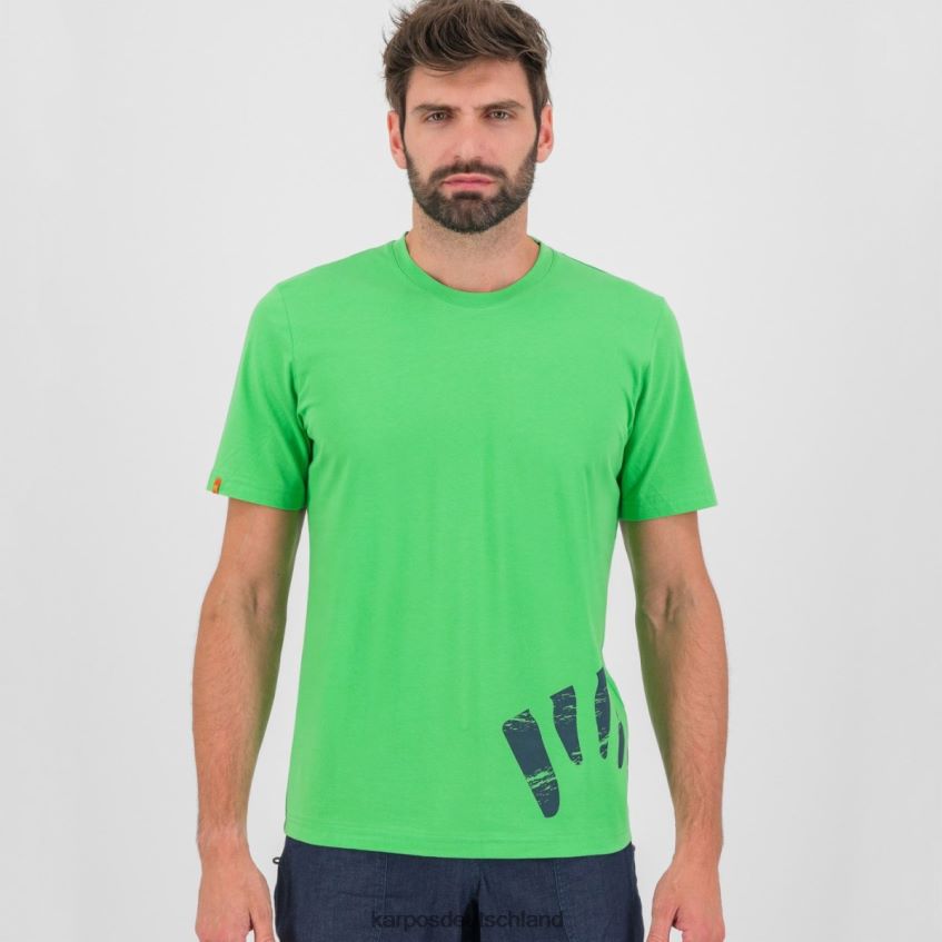 T-Shirt| de Karpos Männer Astro Alpino T-Shirt Jasmingrün ZV820Z418