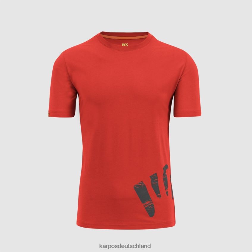T-Shirt| de Karpos Männer Astro Alpino T-Shirt Paprika ZV820Z419