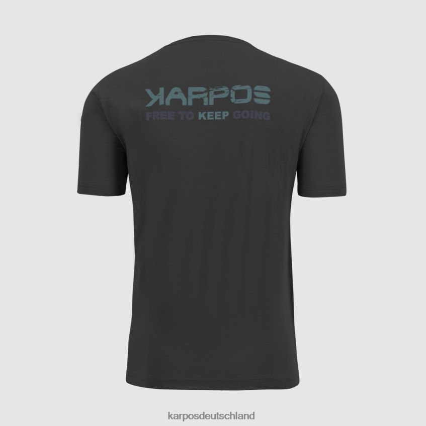 T-Shirt| de Karpos Männer Astro Alpino T-Shirt Schwarz ZV820Z417