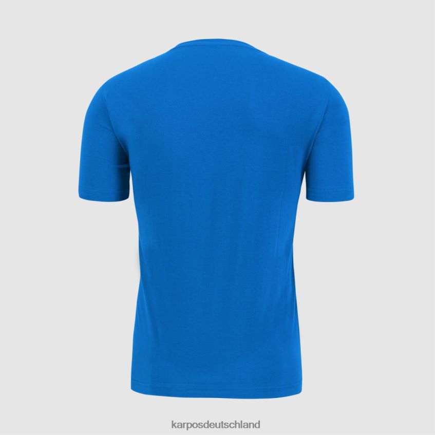 T-Shirt| de Karpos Männer Botton d\'Oro-T-Shirt Indigo-Ammer ZV820Z421