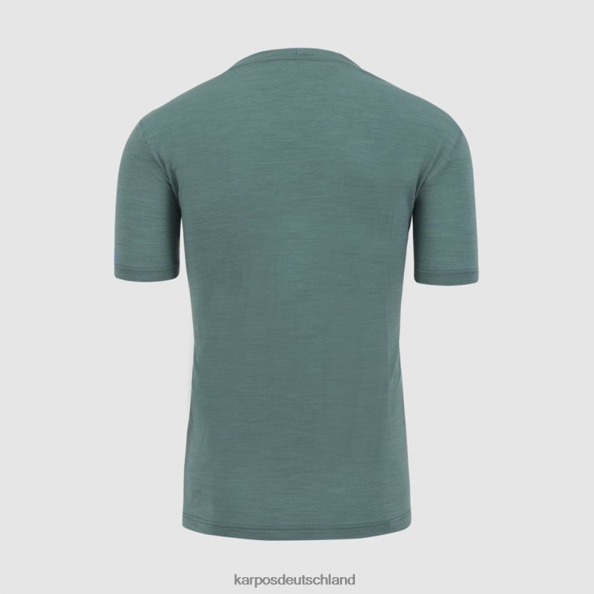 T-Shirt| de Karpos Männer Coppolo-Merino-T-Shirt Nordatlantik ZV820Z329