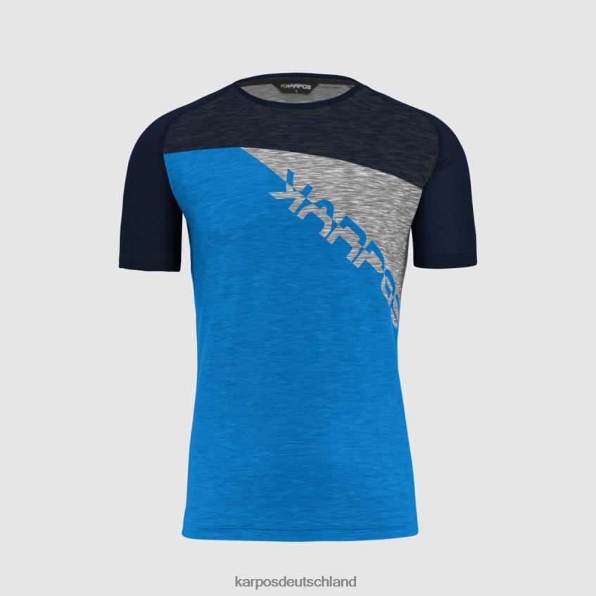 T-Shirt| de Karpos Männer Croda Rossa-Trikot Indigo-Buntung/Weltraum ZV820Z361