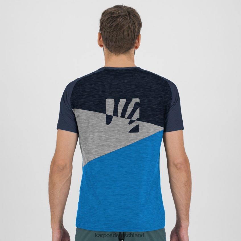 T-Shirt| de Karpos Männer Croda Rossa-Trikot Indigo-Buntung/Weltraum ZV820Z361