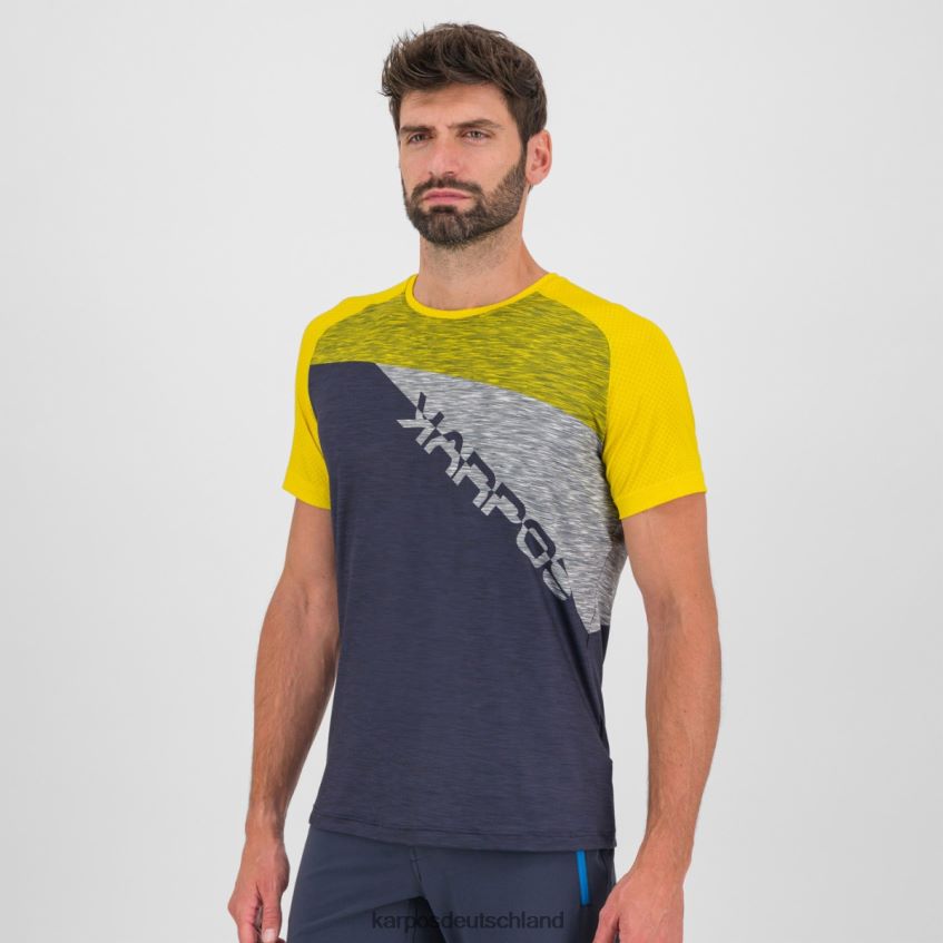 T-Shirt| de Karpos Männer Croda Rossa-Trikot Weltraum/hohe Sichtbarkeit ZV820Z362