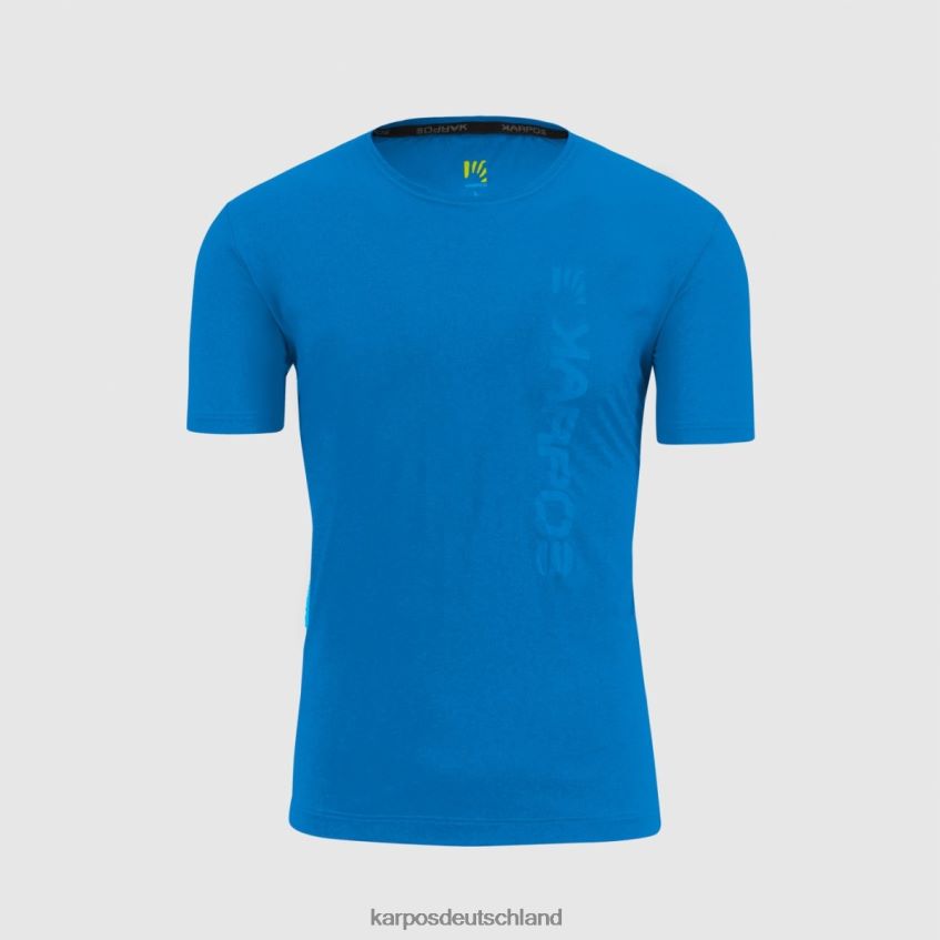 T-Shirt| de Karpos Männer Easyfrizz-T-Shirt Indigo-Ammer ZV820Z350