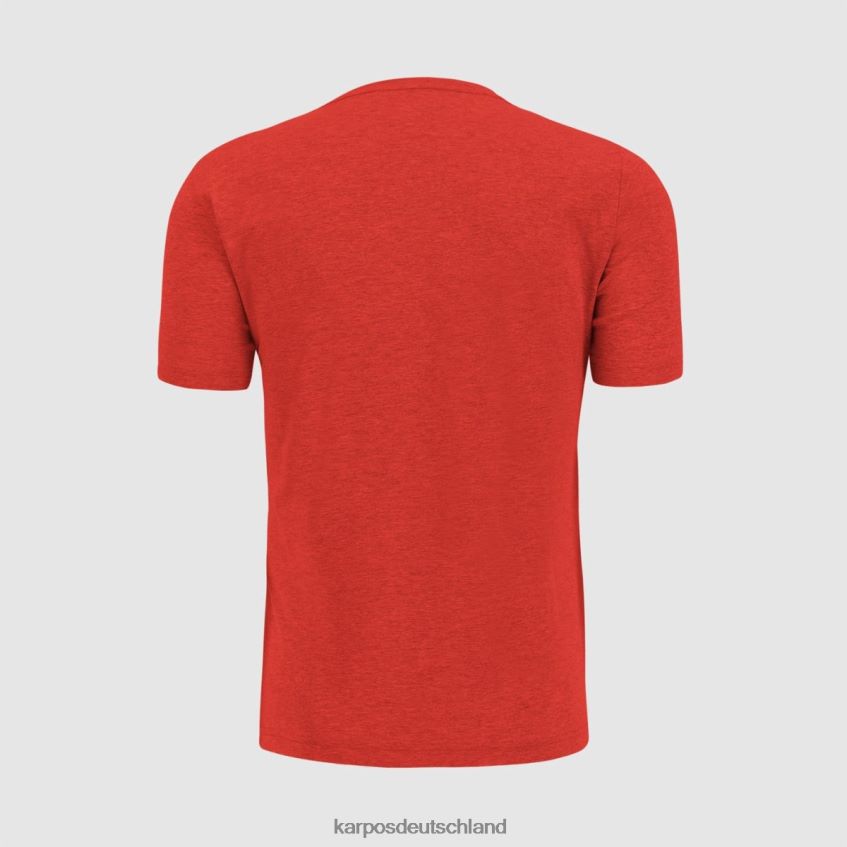 T-Shirt| de Karpos Männer Genzianella-T-Shirt Paprika ZV820Z424