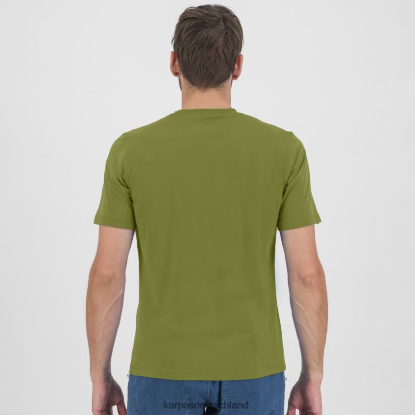 T-Shirt| de Karpos Männer Giglio-T-Shirt Guacamole ZV820Z426