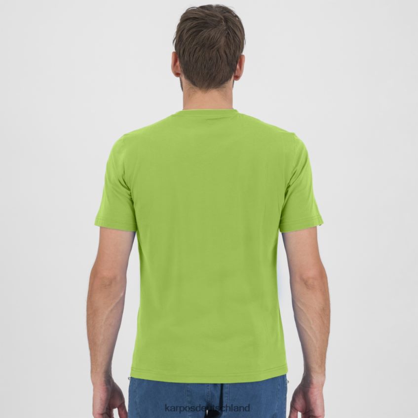 T-Shirt| de Karpos Männer Giglio-T-Shirt Jasmingrün ZV820Z425