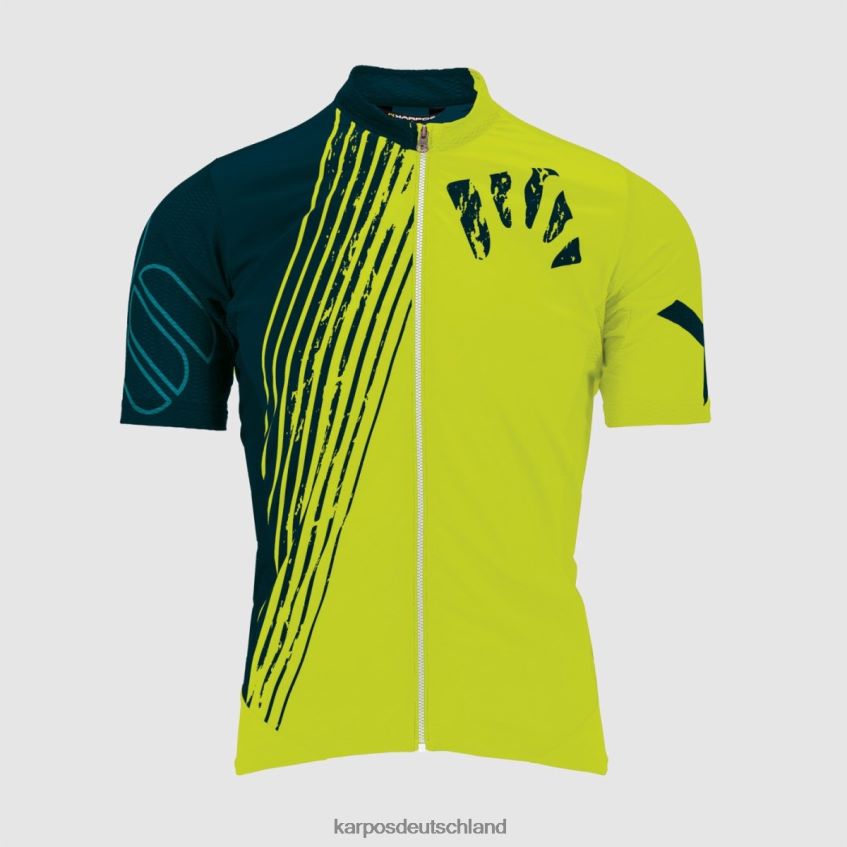 T-Shirt| de Karpos Männer Grünes Feuertrikot gelb f/reflektierend/Emaille ZV820Z312