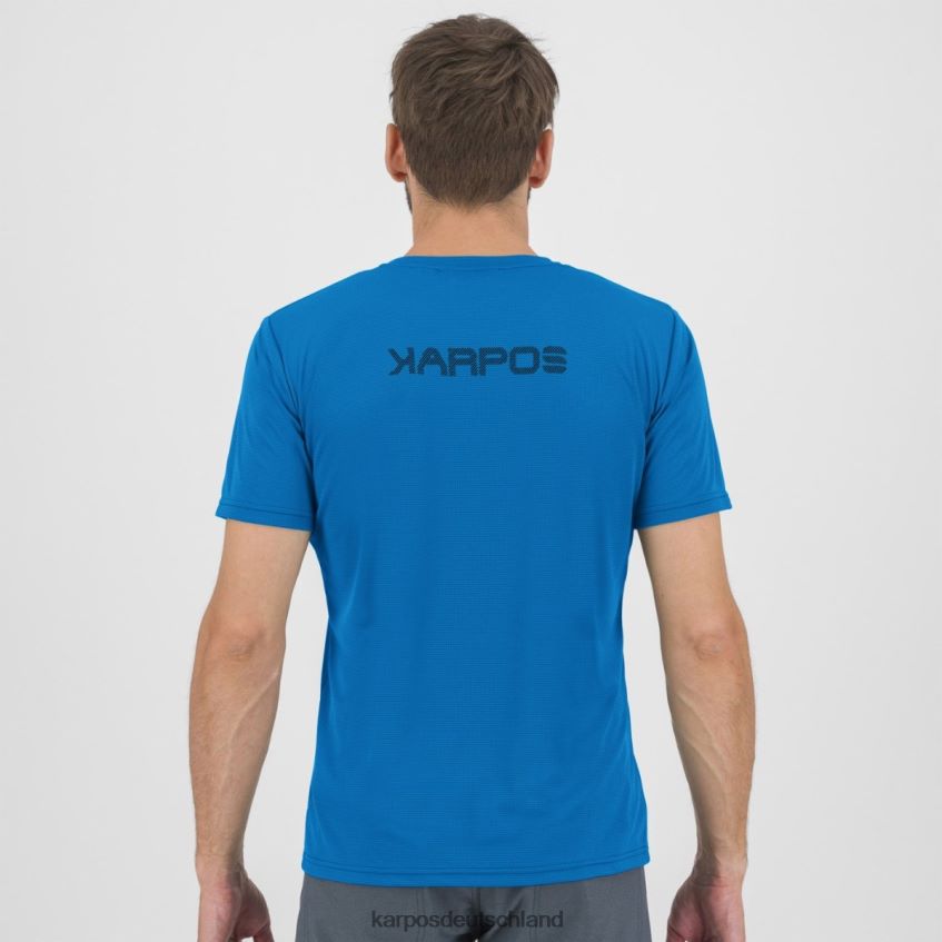T-Shirt| de Karpos Männer Jersey mit Loma-Print Indigo b. ZV820Z396