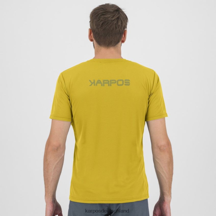 T-Shirt| de Karpos Männer Jersey mit Loma-Print Zitronencurry ZV820Z395